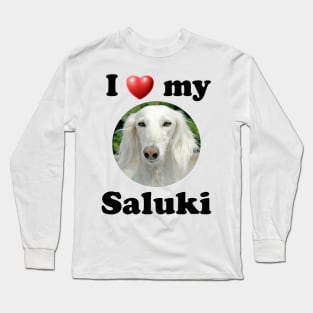 I Love My Saluki Long Sleeve T-Shirt